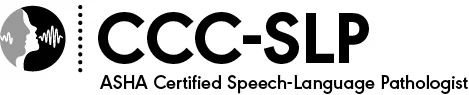 CCC-SLP ASHA Certified Speech-Language Pathologist logo